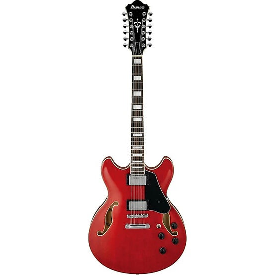 Đàn Guitar Điện 12-dây Ibanez AS7312 Artcore Semi-Hollowbody - Transparent Cherry Red-Mai Nguyên Music