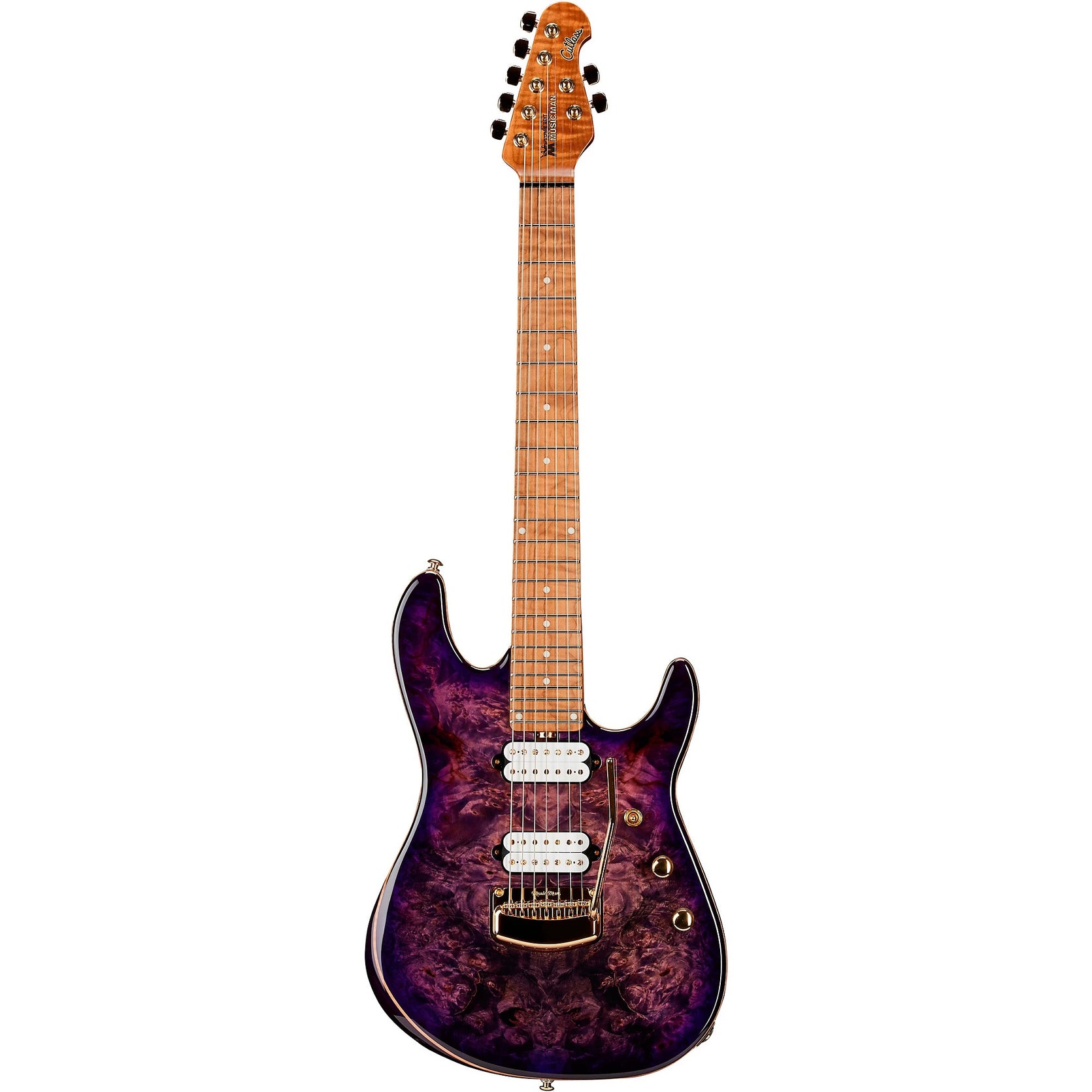 Đàn Guitar Điện 7-dây Ernie Ball Music Man Jason Richardson Signature Cutlass HH-Mai Nguyên Music