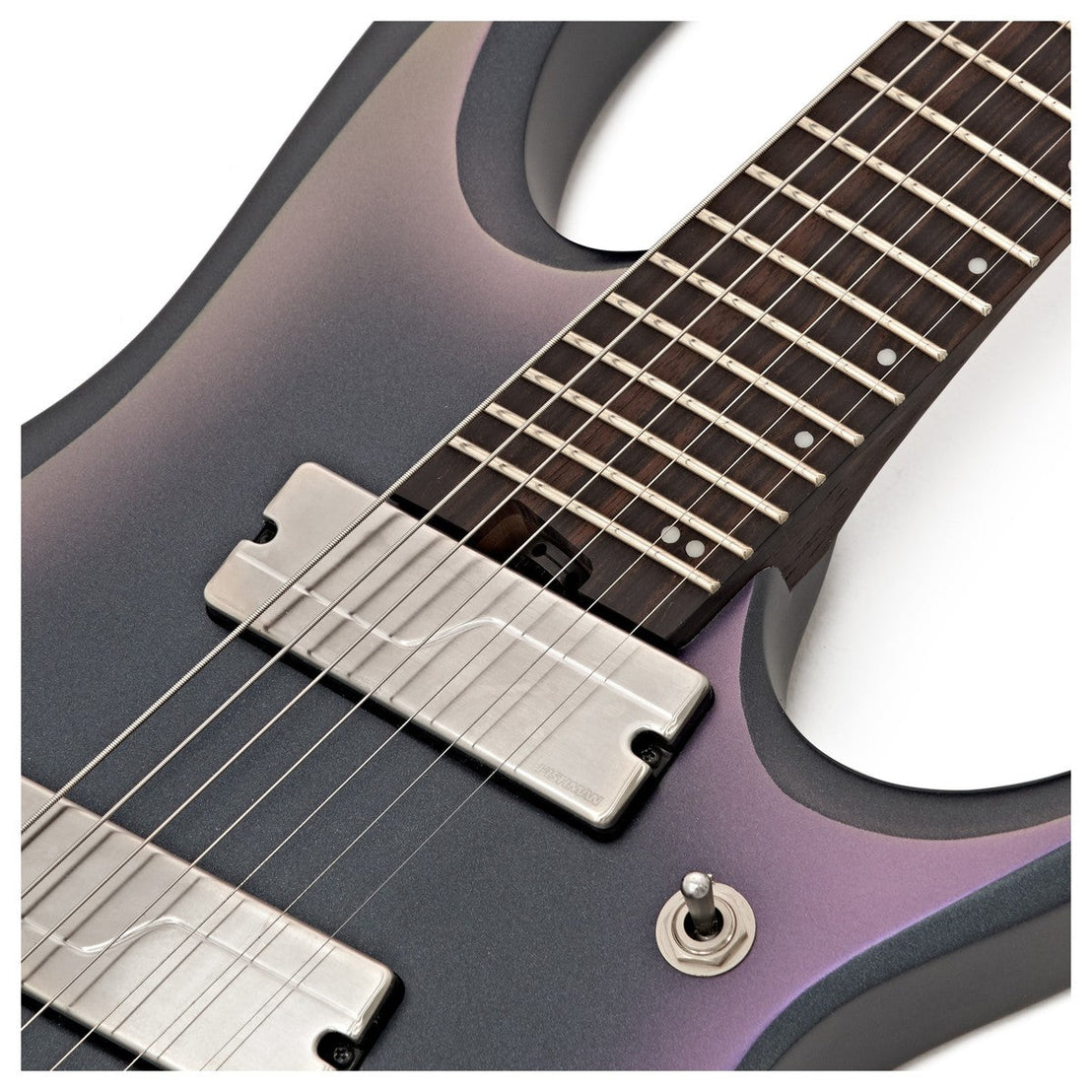 Đàn Guitar Điện 7-dây Ibanez Axion Label RGD71ALMS - Black Aurora Burst Matte-Mai Nguyên Music