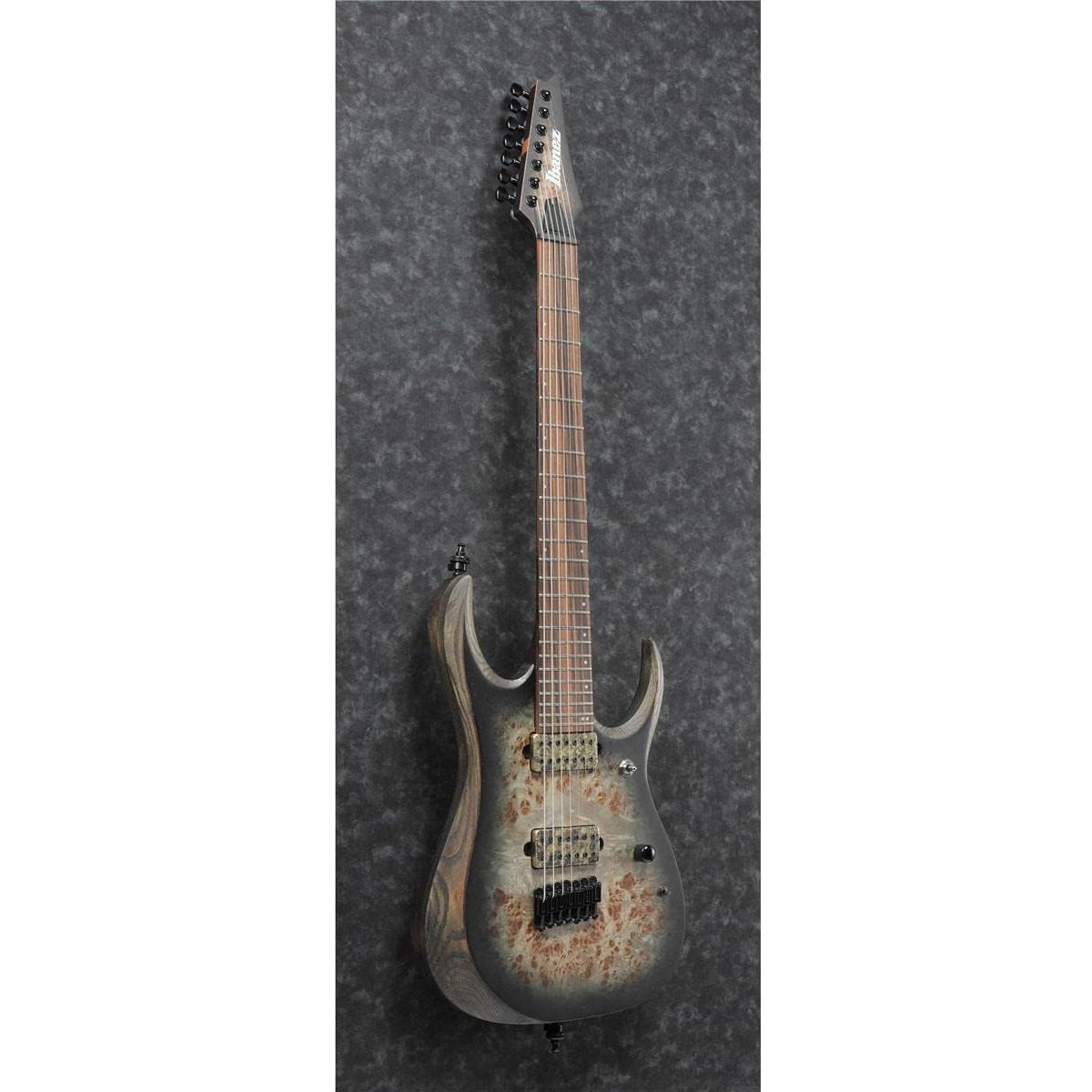 Đàn Guitar Điện 7-dây Ibanez Axion Label RGD71ALPA, Charcoal Burst Black Flat-Mai Nguyên Music