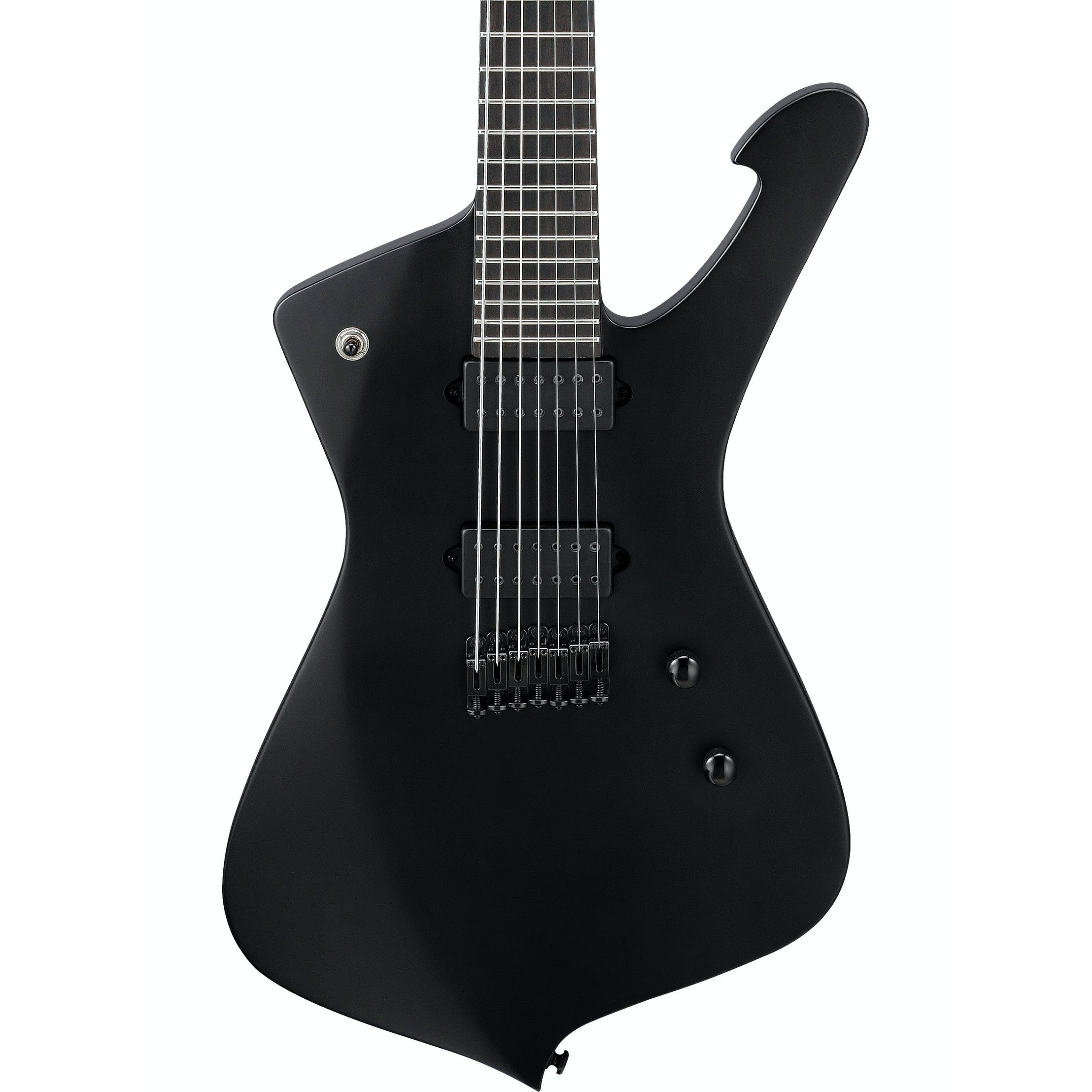 Đàn Guitar Điện 7-dây Ibanez Iceman IronLabel ICTB721 - Black Flat-Mai Nguyên Music
