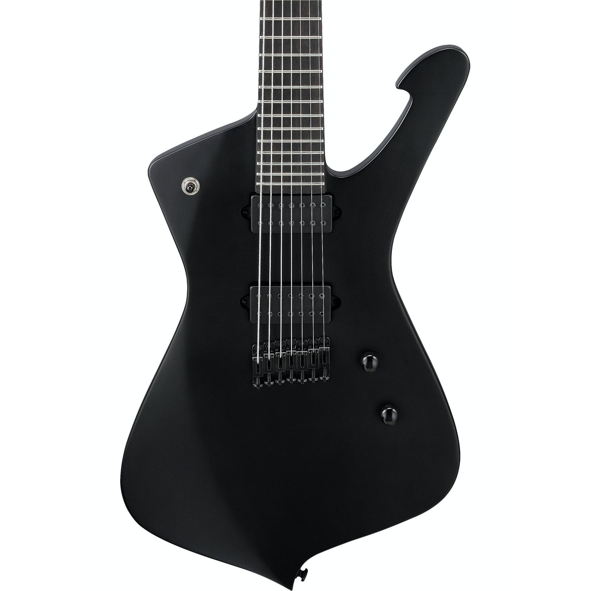 Đàn Guitar Điện 7-dây Ibanez Iceman IronLabel ICTB721 - Black Flat-Mai Nguyên Music