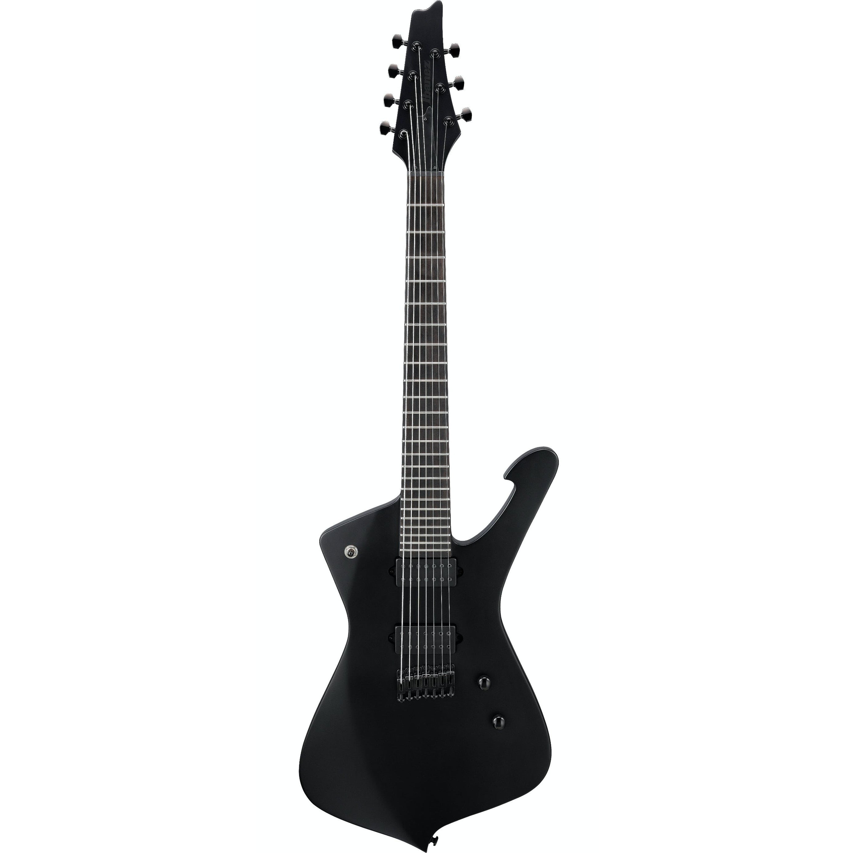 Đàn Guitar Điện 7-dây Ibanez Iceman IronLabel ICTB721 - Black Flat-Mai Nguyên Music