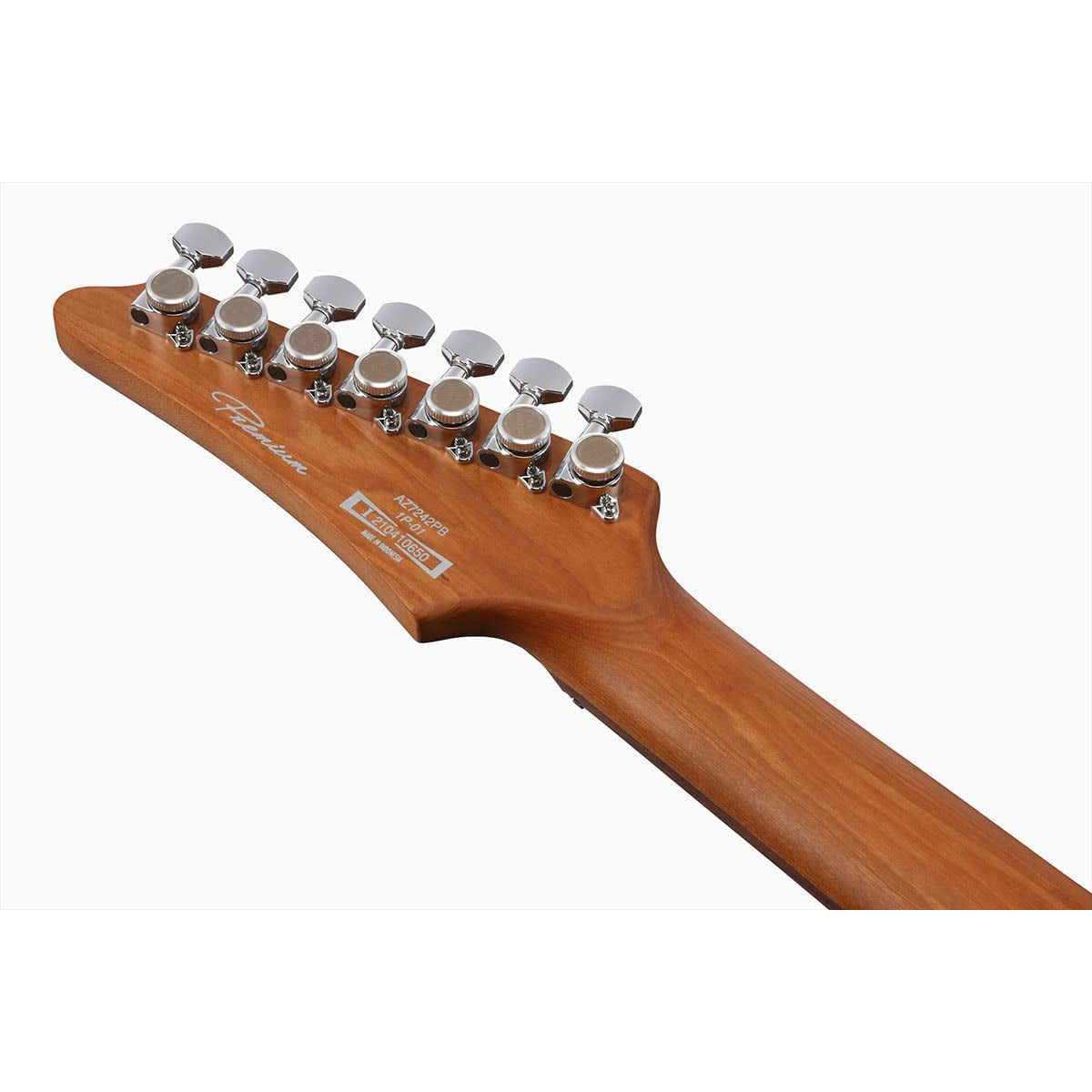 Đàn Guitar Điện 7-dây Ibanez Premium AZ427P1PB - Charcoal Black Burst-Mai Nguyên Music