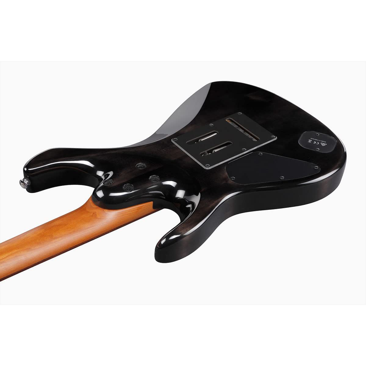 Đàn Guitar Điện 7-dây Ibanez Premium AZ427P1PB w/Bag, Charcoal Black Burst-Mai Nguyên Music