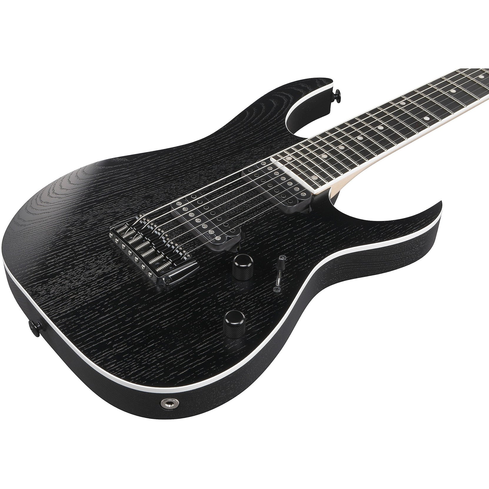 Đàn Guitar Điện 7-dây Ibanez Prestige RGR762AHBF - Weathered Black-Mai Nguyên Music