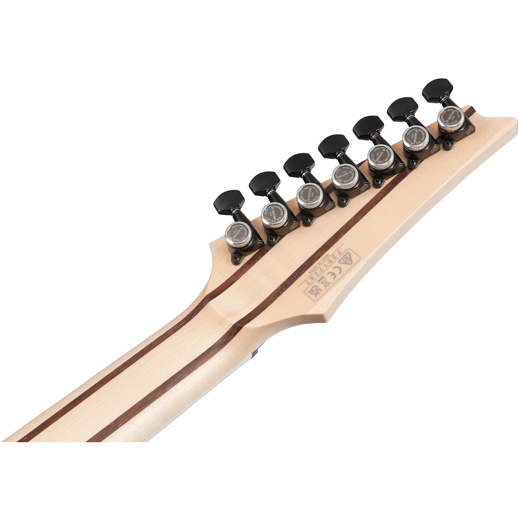 Đàn Guitar Điện 7-dây Ibanez Prestige RGR762AHBF - Weathered Black-Mai Nguyên Music
