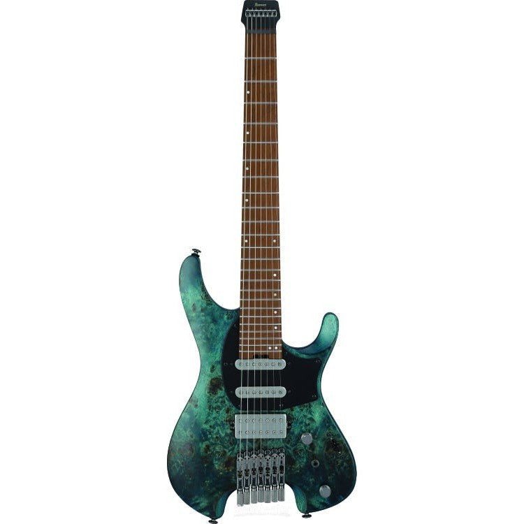 Đàn Guitar Điện 7-dây Ibanez Q547PB Headless - Cosmic Blue Low Gloss-Mai Nguyên Music