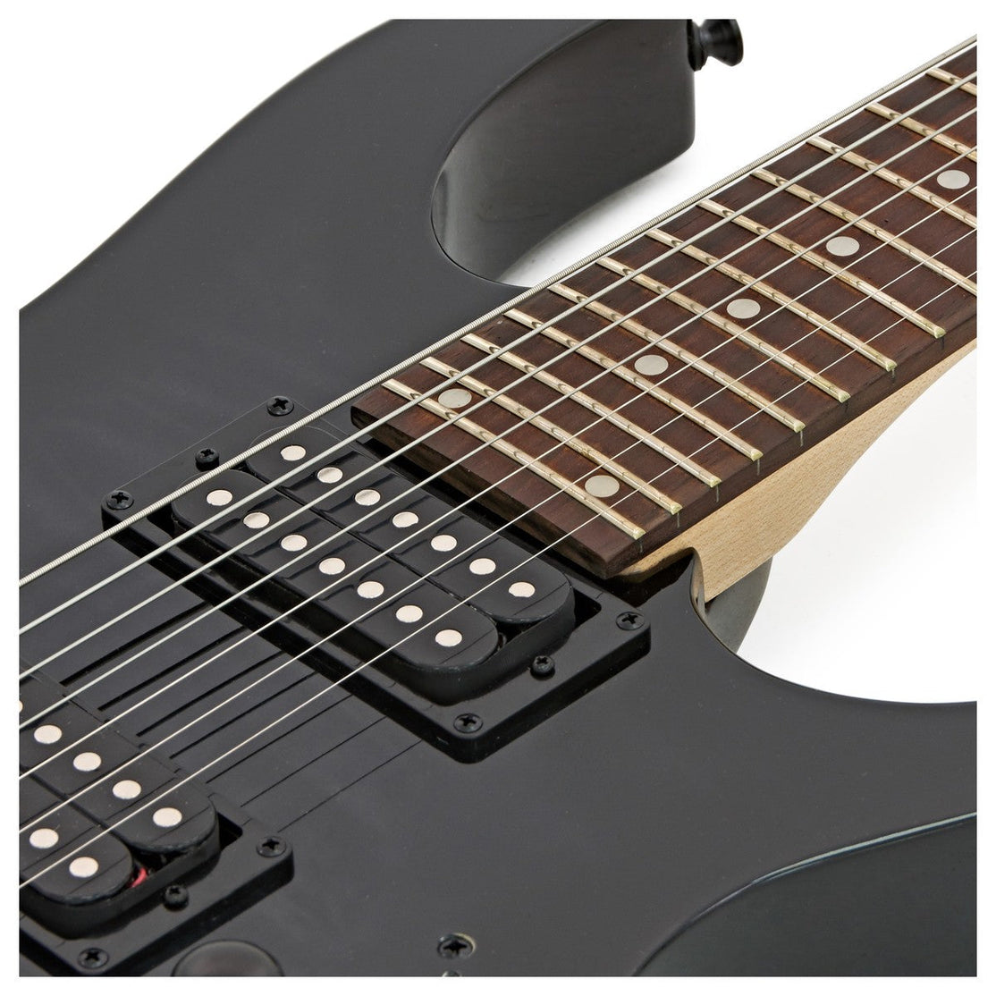 Đàn Guitar Điện 7-dây Ibanez RG GIO GRG7221QA, Transparent Black Sunburst-Mai Nguyên Music