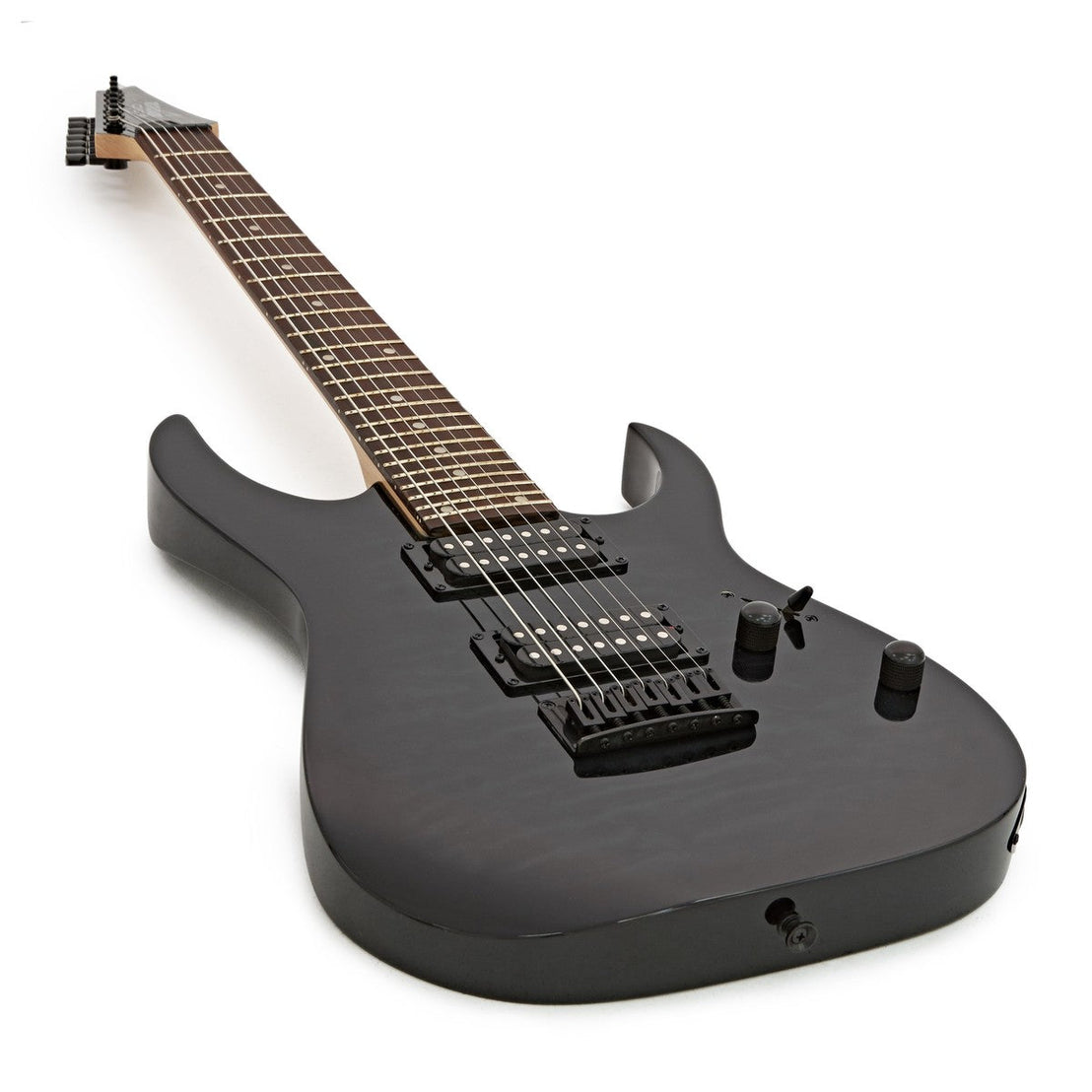 Đàn Guitar Điện 7-dây Ibanez RG GIO GRG7221QA - Transparent Black Sunburst-Mai Nguyên Music