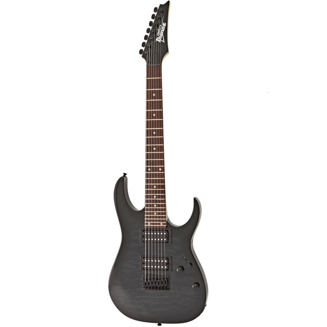 Đàn Guitar Điện 7-dây Ibanez RG GIO GRG7221QA - Transparent Black Sunburst-Mai Nguyên Music