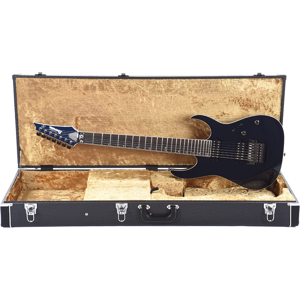 Đàn Guitar Điện 7-dây Ibanez RG Prestige RG2027XL w/Case, Dark Tide Blue-Mai Nguyên Music