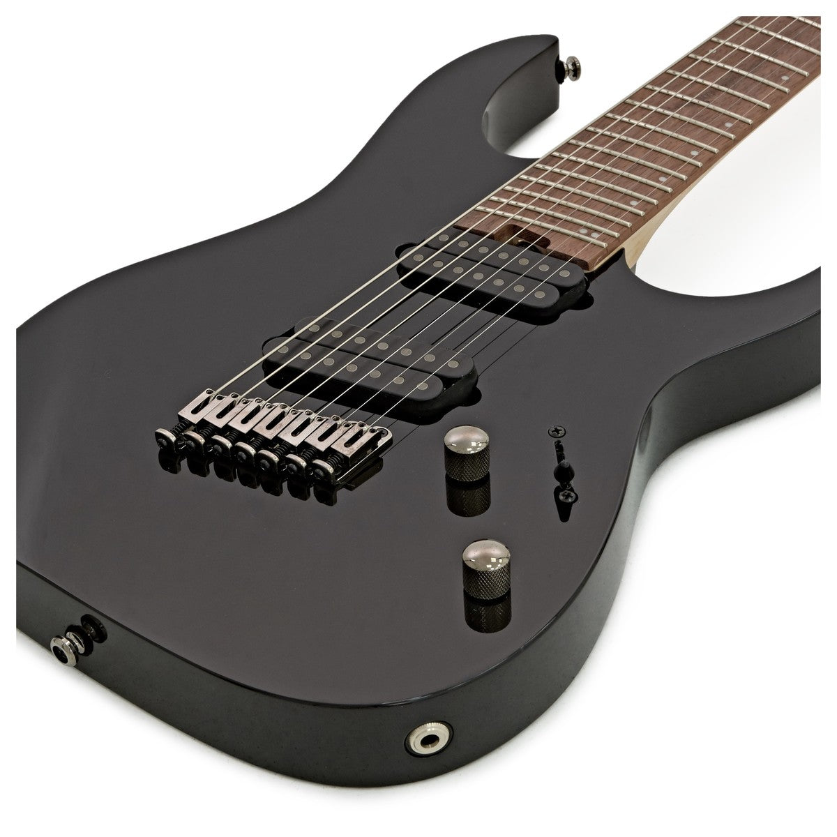 Đàn Guitar Điện 7-dây Ibanez RG Standard RGMS7, Black-Mai Nguyên Music