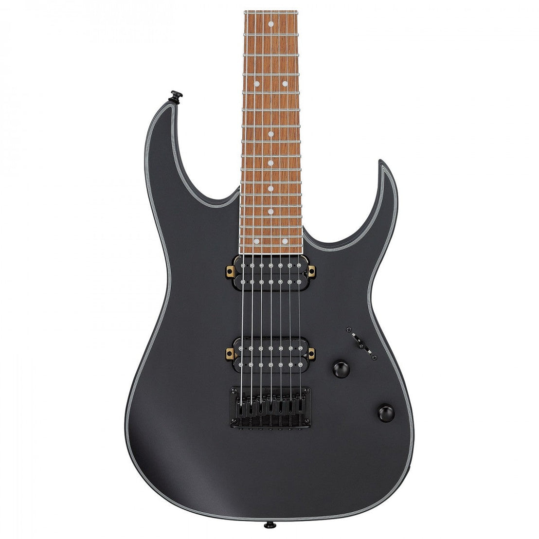 Đàn Guitar Điện 7-dây Ibanez RG7421EX RG Standard - Black Flat-Mai Nguyên Music