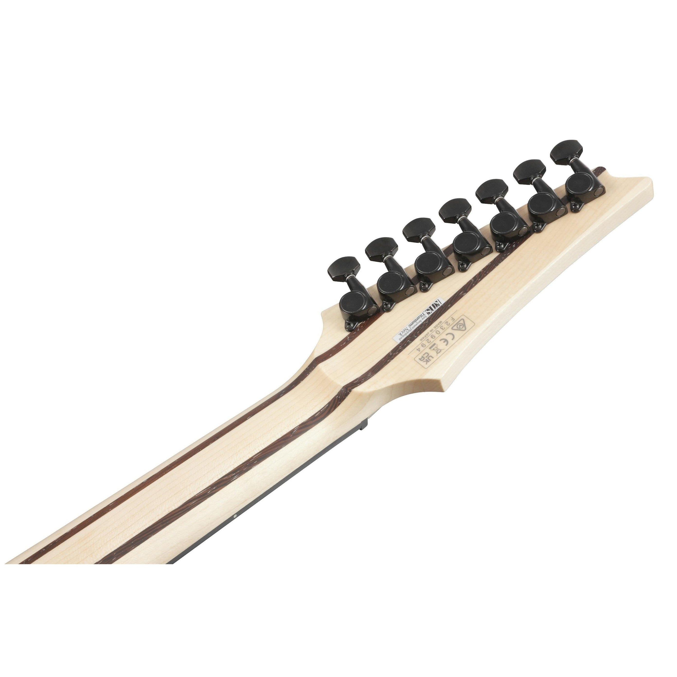 Đàn Guitar Điện 7-dây Ibanez RGDR4527ET Prestige, Natural Flat-Mai Nguyên Music