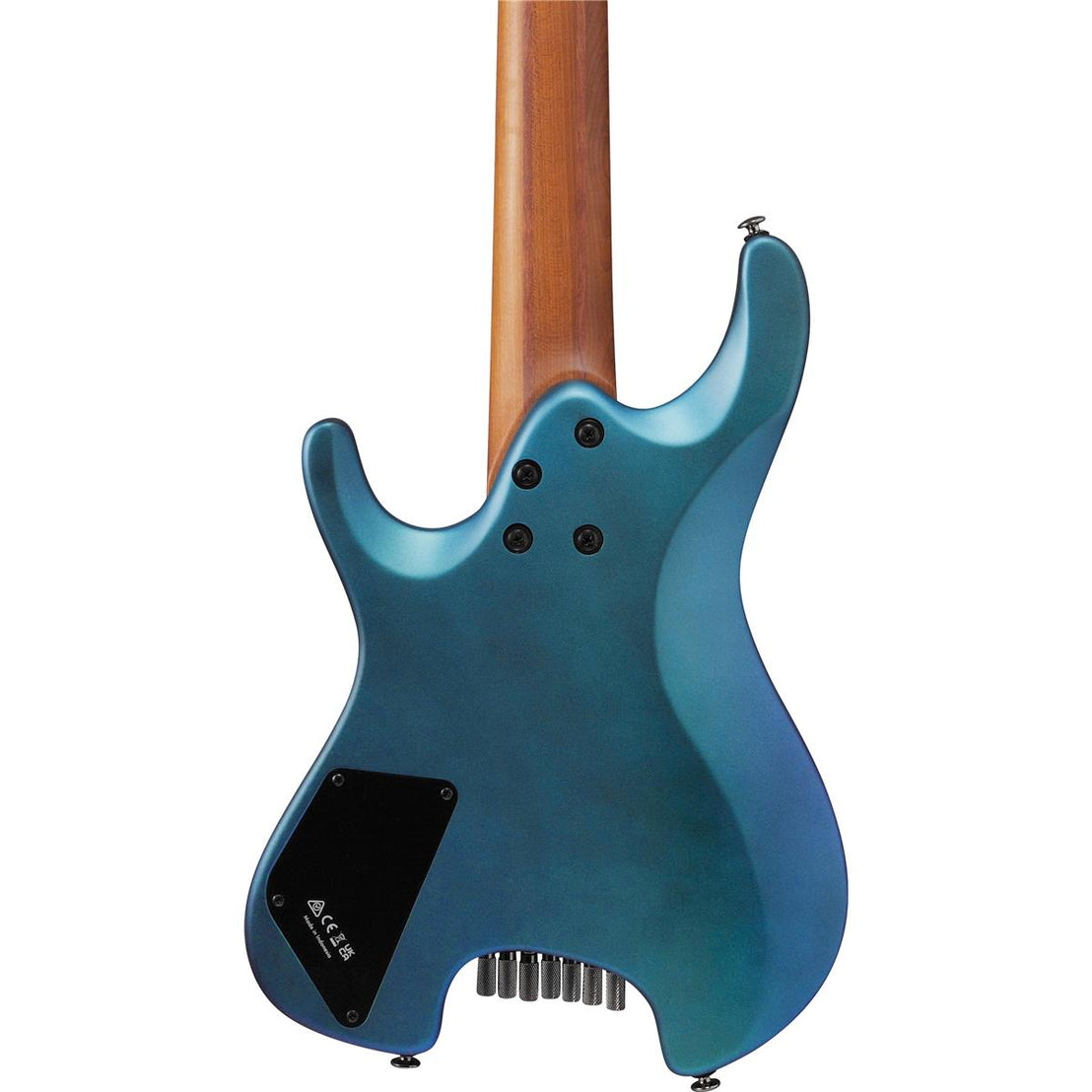 Đàn Guitar Điện 7-dây Ibanez Standard Q547-BMM Headless - Blue Chameleon Metallic Matte-Mai Nguyên Music