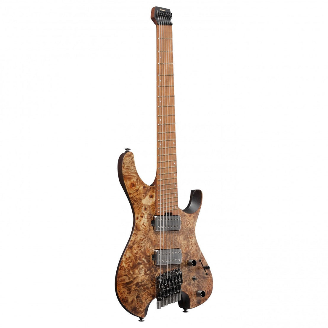 Đàn Guitar Điện 7-dây Ibanez Standard QX527PB-ABS Headless - Antique Brown Stained-Mai Nguyên Music