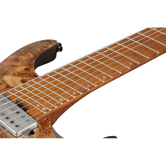 Đàn Guitar Điện 7-dây Ibanez Standard QX527PB-ABS Headless, Antique Brown Stained-Mai Nguyên Music