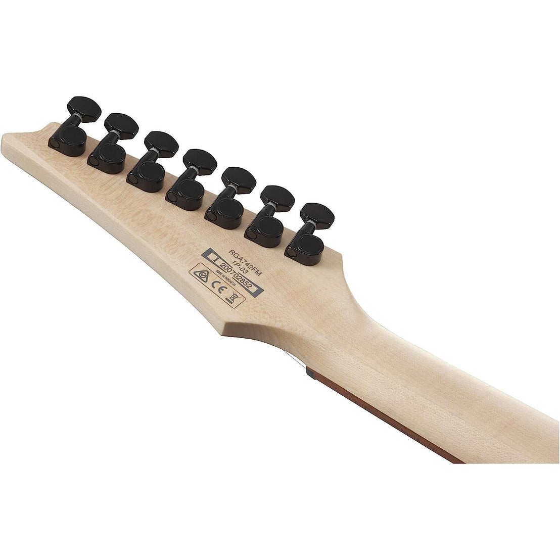 Đàn Guitar Điện 7-dây Ibanez Standard RGA742FM - Trans Gray Flat-Mai Nguyên Music