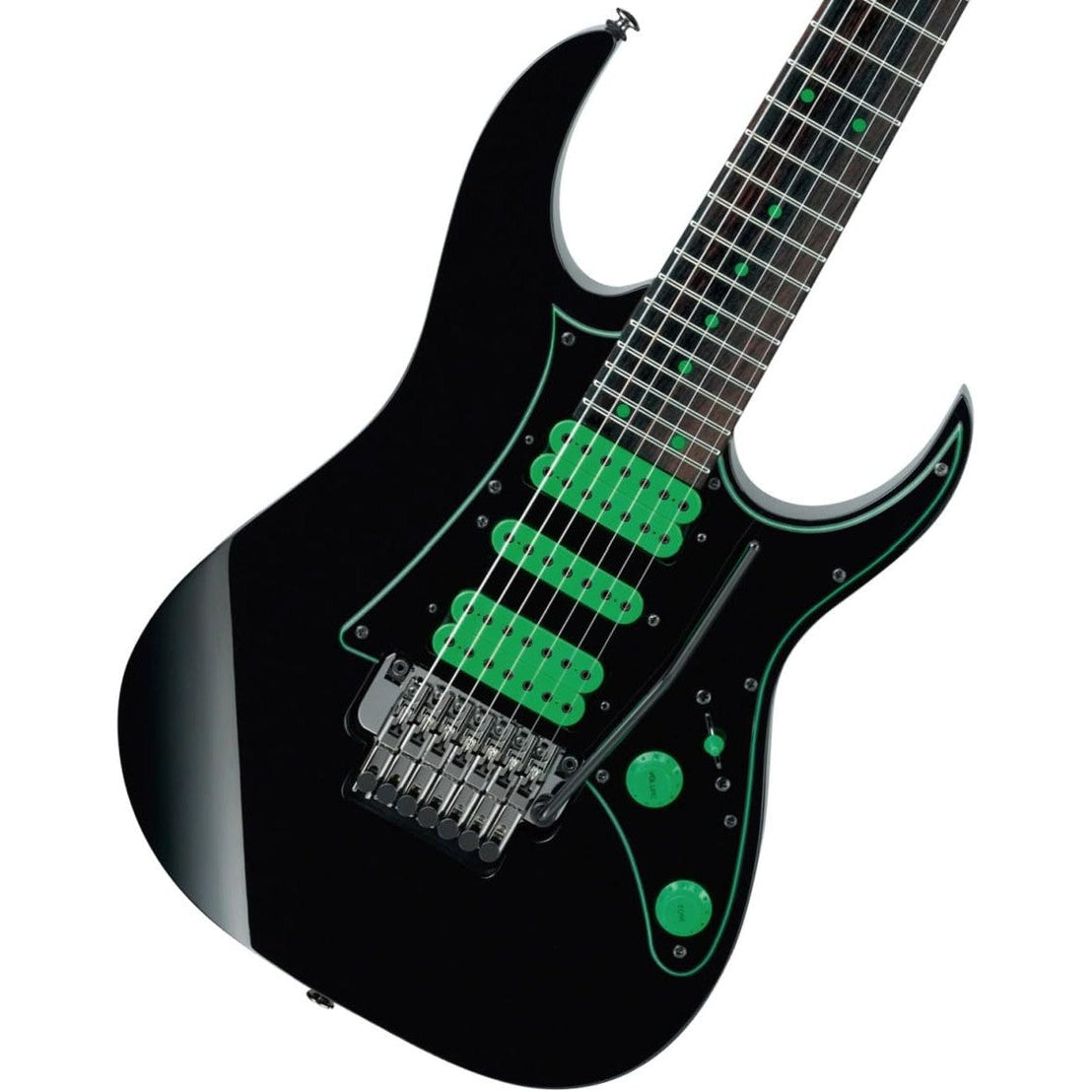 Đàn Guitar Điện 7-dây Ibanez UV70P Steve Vai Signature - Black-Mai Nguyên Music