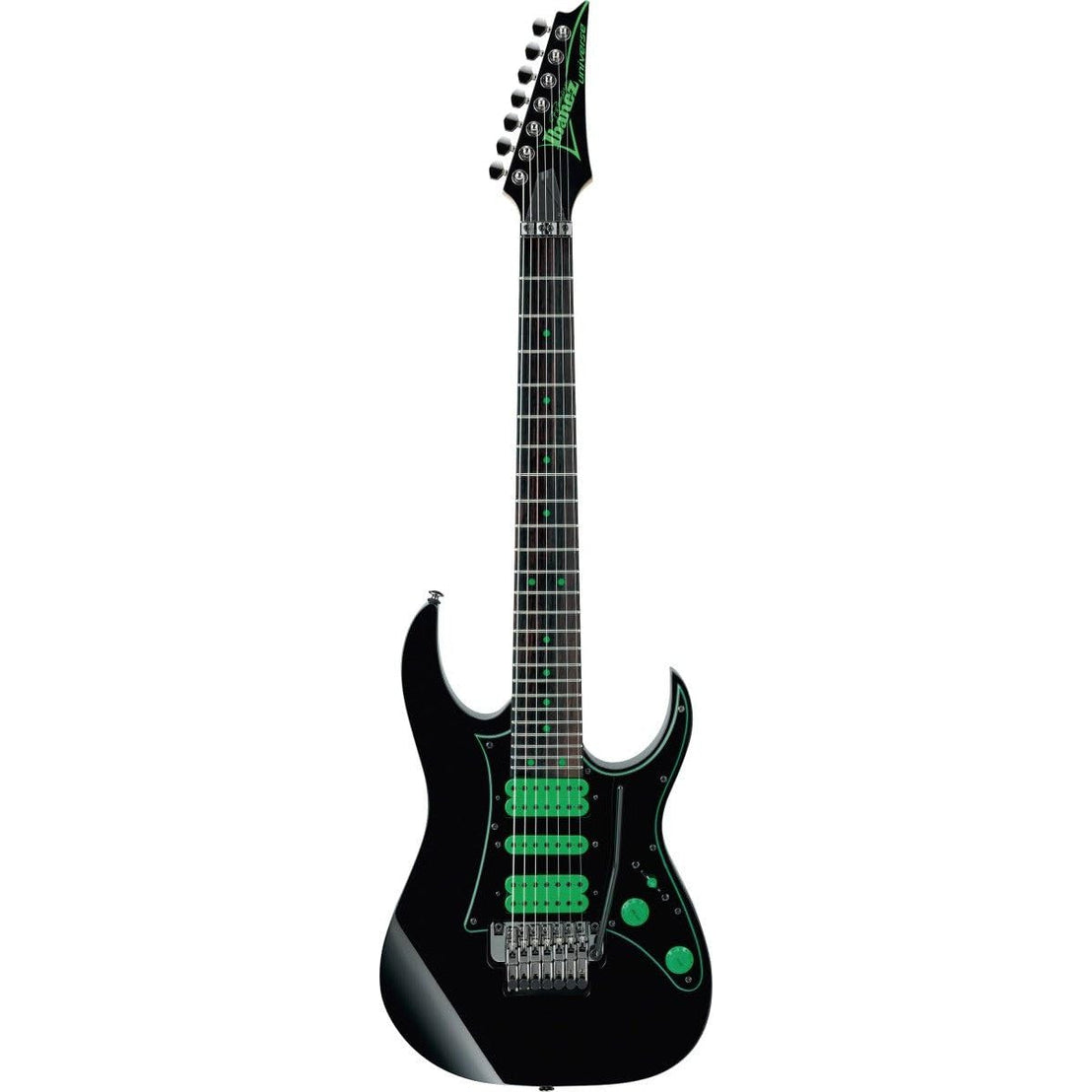 Đàn Guitar Điện 7-dây Ibanez UV70P Steve Vai Signature - Black-Mai Nguyên Music
