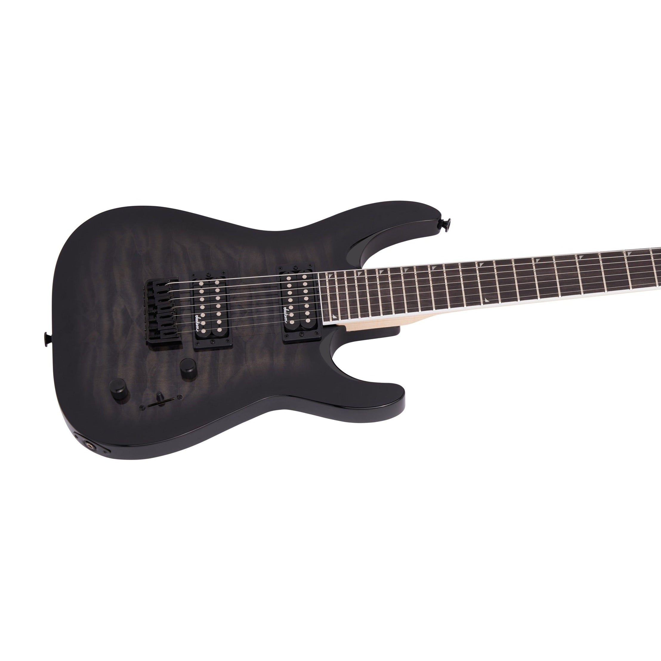 Đàn Guitar Điện 7-dây Jackson Dinky Arch Top JS22Q-7 DKA HT w/Amaranth Fingerboard-Mai Nguyên Music