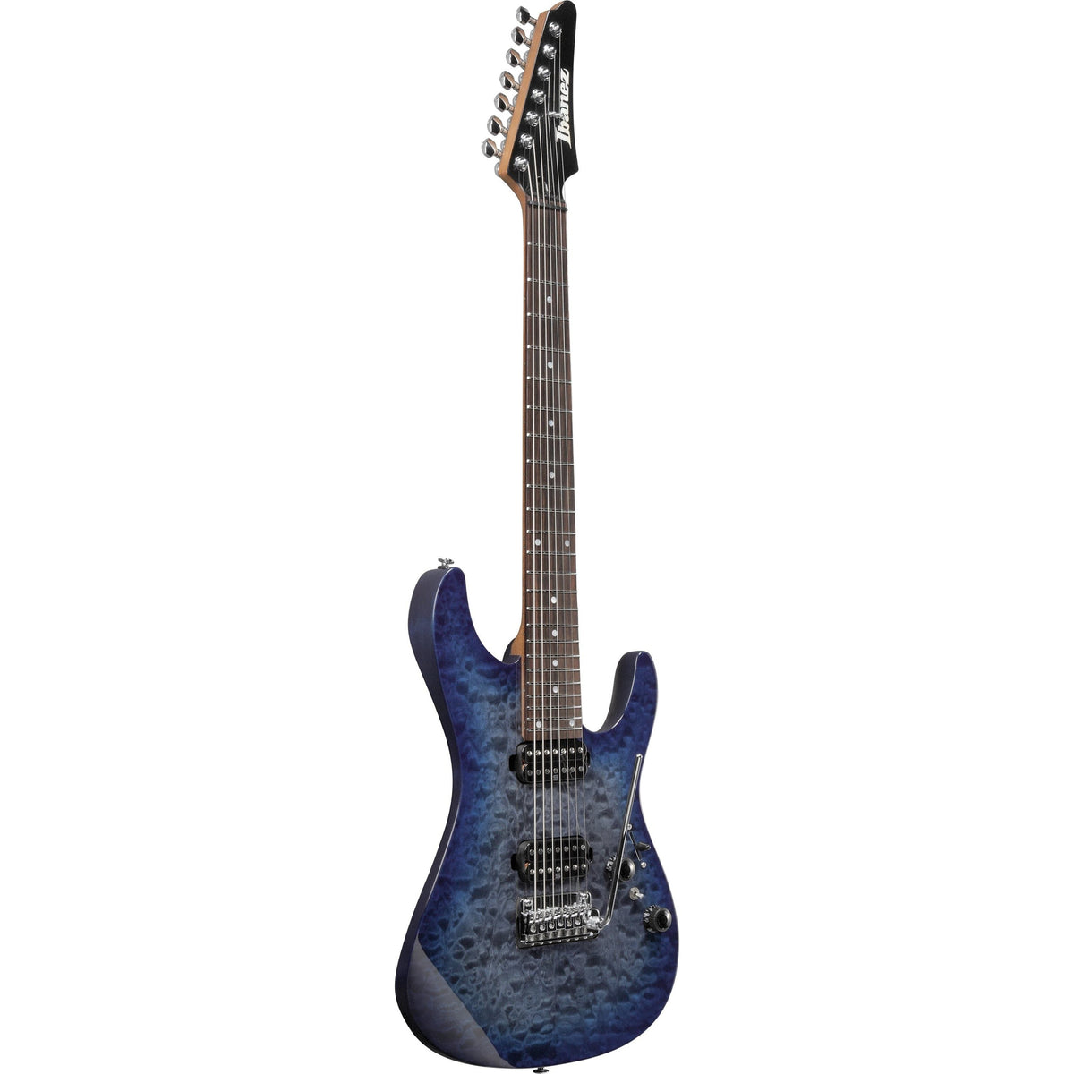 Đàn Guitar Điện 7-dây Premium Ibanez AZ427P2QM - Twilight Blue Burst-Mai Nguyên Music