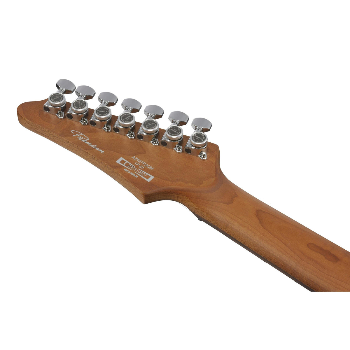 Đàn Guitar Điện 7-dây Premium Ibanez AZ427P2QM - Twilight Blue Burst-Mai Nguyên Music