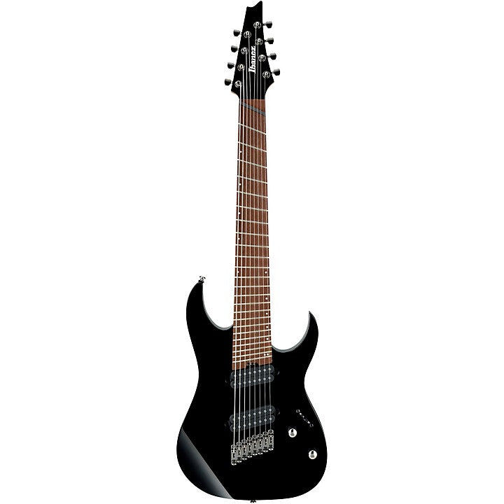 Đàn Guitar Điện 8-dây Ibanez RG Standard RGMS8, Black-Mai Nguyên Music