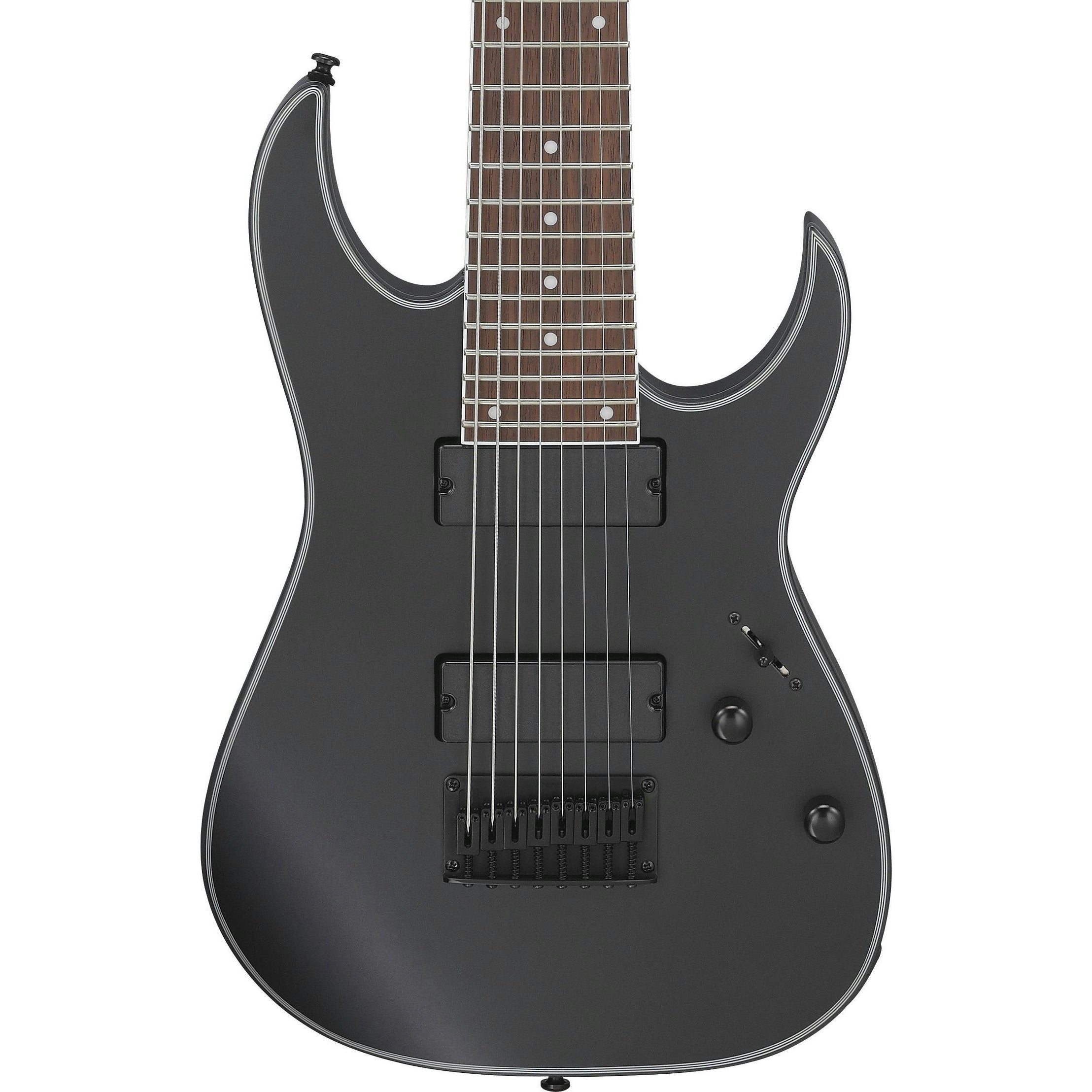 Đàn Guitar Điện 8-dây Ibanez RG8EX RG Standard - Black Flat-Mai Nguyên Music
