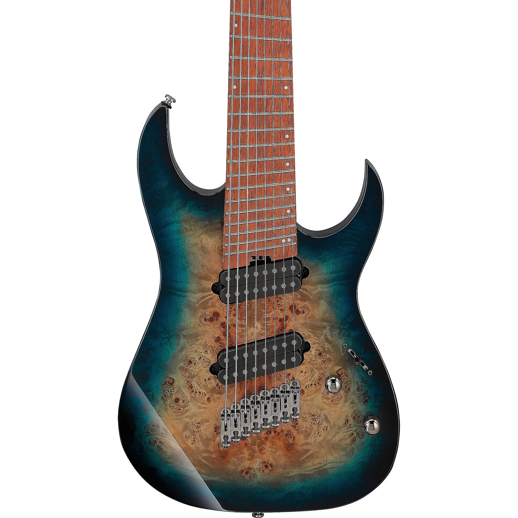 Đàn Guitar Điện 8-dây Ibanez RGMS8PB Multi-scale - Cosmic Blue Starburst-Mai Nguyên Music