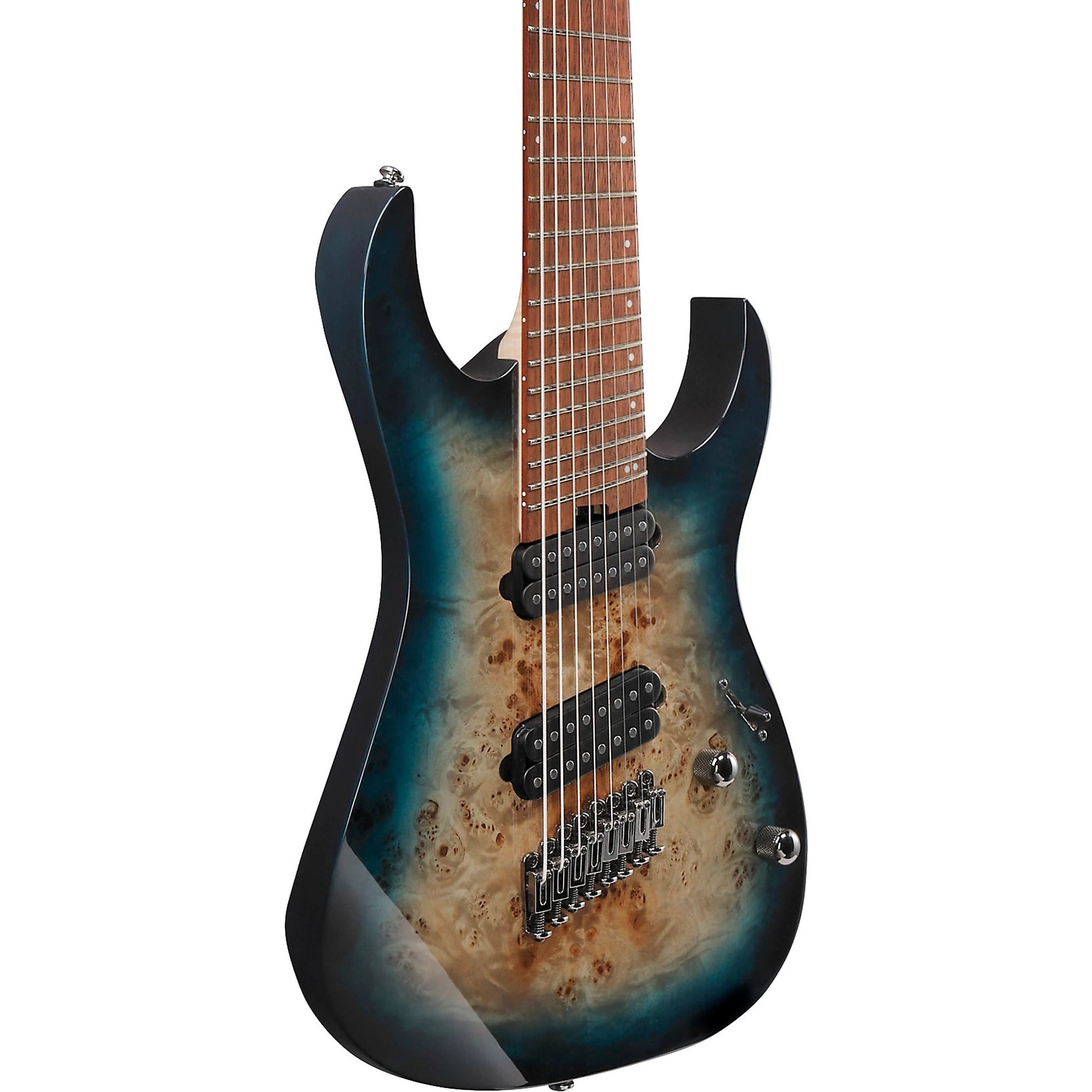 Đàn Guitar Điện 8-dây Ibanez RGMS8PB Multi-scale - Cosmic Blue Starburst-Mai Nguyên Music