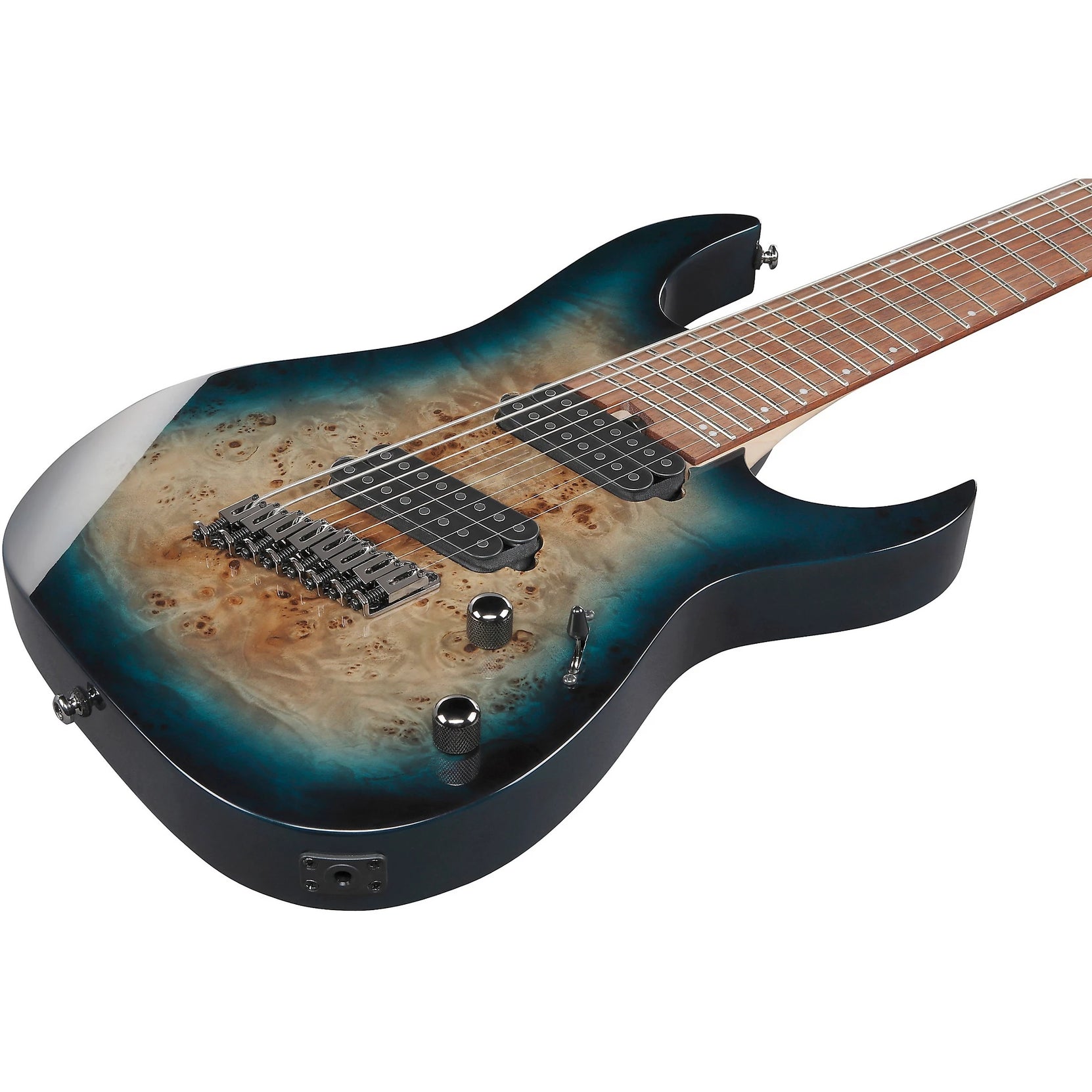 Đàn Guitar Điện 8-dây Ibanez RGMS8PB Multi-scale - Cosmic Blue Starburst-Mai Nguyên Music