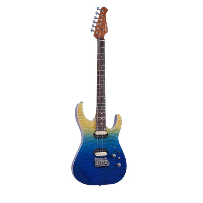Đàn Guitar Điện Auriga AM-540 HH, Rosewood Fingerboard, BTB - Blue Iceberg-Mai Nguyên Music