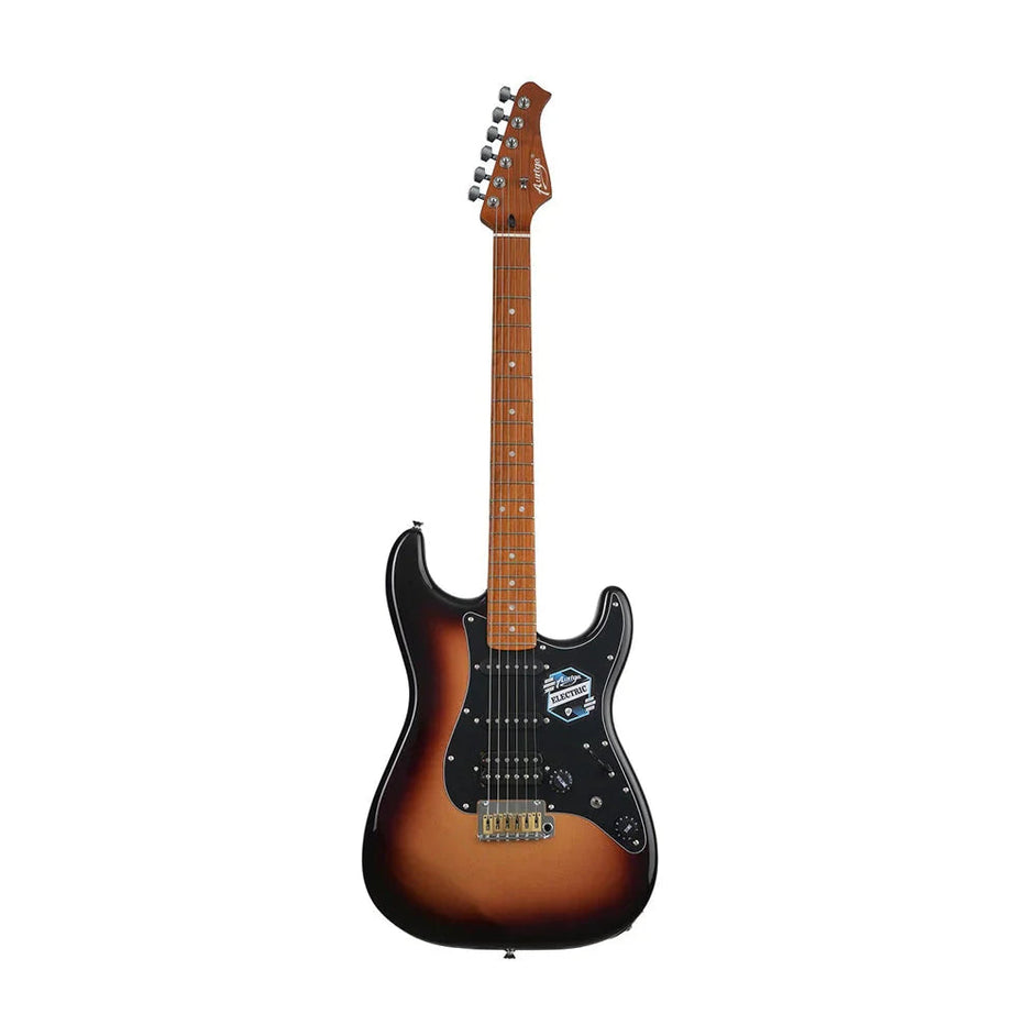 Đàn Guitar Điện Auriga AS-300 Stratocaster HSS, Maple Fingerboard, DSB - Dark Sunburst-Mai Nguyên Music