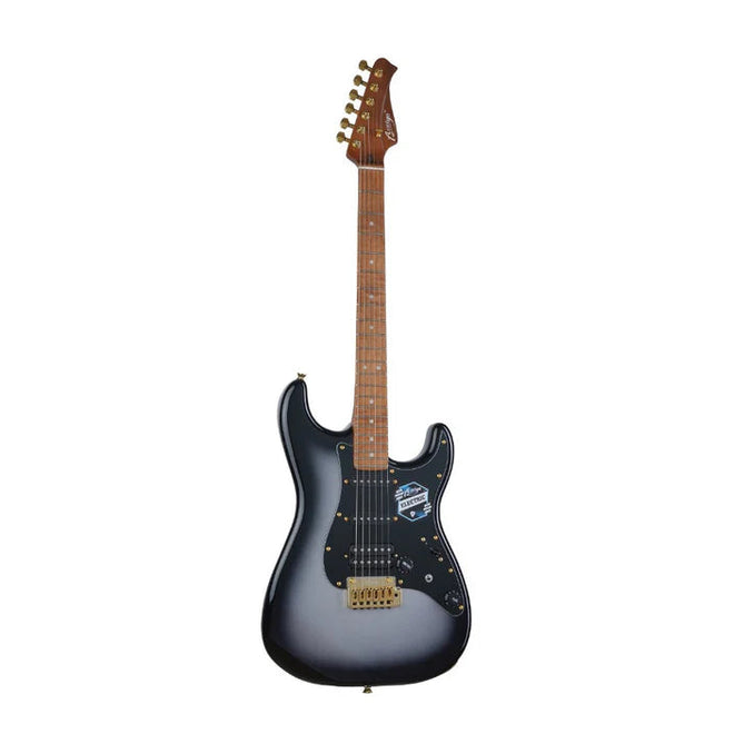 Đàn Guitar Điện Auriga AS-300 Stratocaster HSS, Maple Fingerboard, SBS - Silver Burst-Mai Nguyên Music