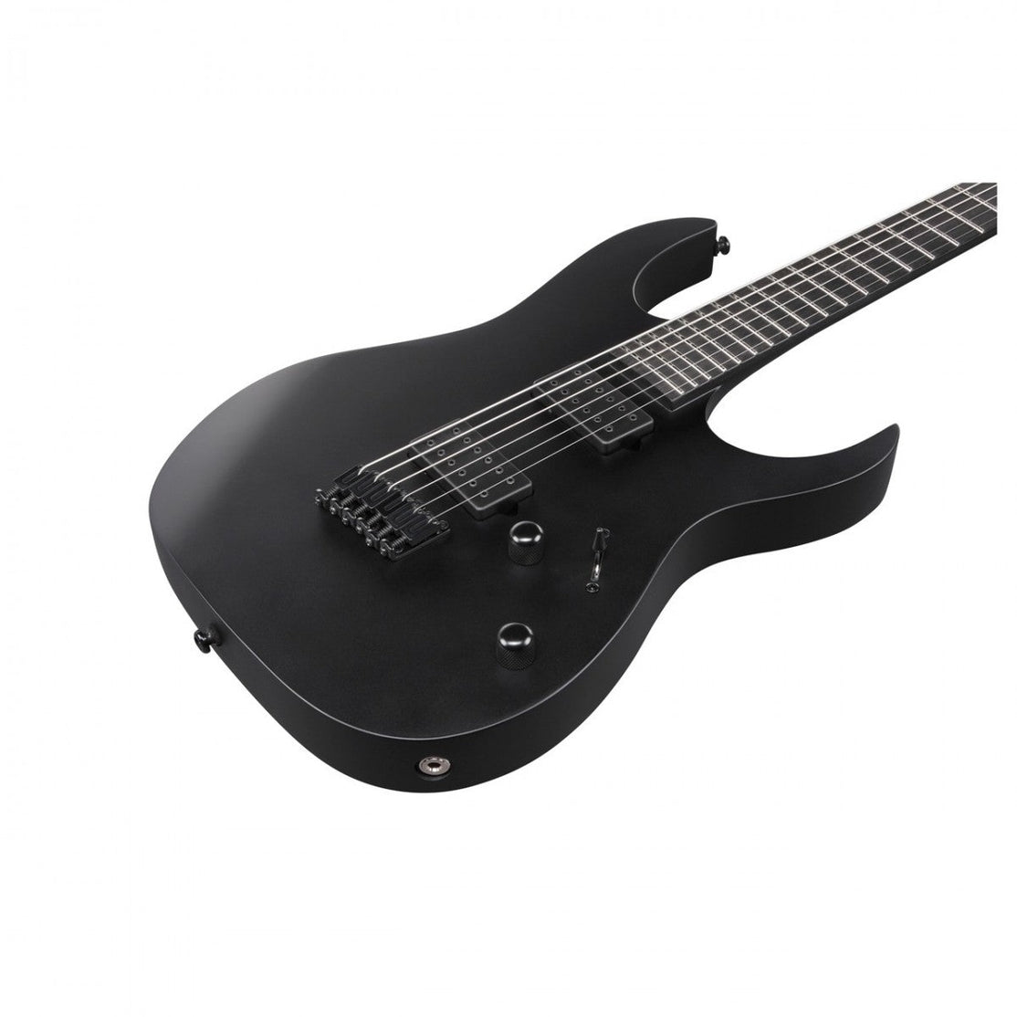 Đàn Guitar Điện Baritone Ibanez RGRTBB21 RG IronLabel, Black Flat-Mai Nguyên Music