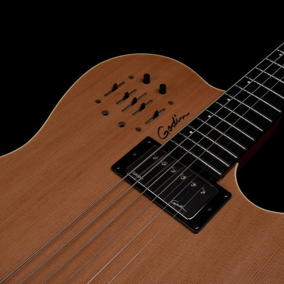 Đàn Guitar Điện Baritone Silent Godin A6 Ultra-Mai Nguyên Music