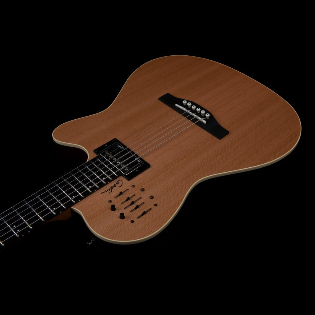 Đàn Guitar Điện Baritone Silent Godin A6 Ultra-Mai Nguyên Music