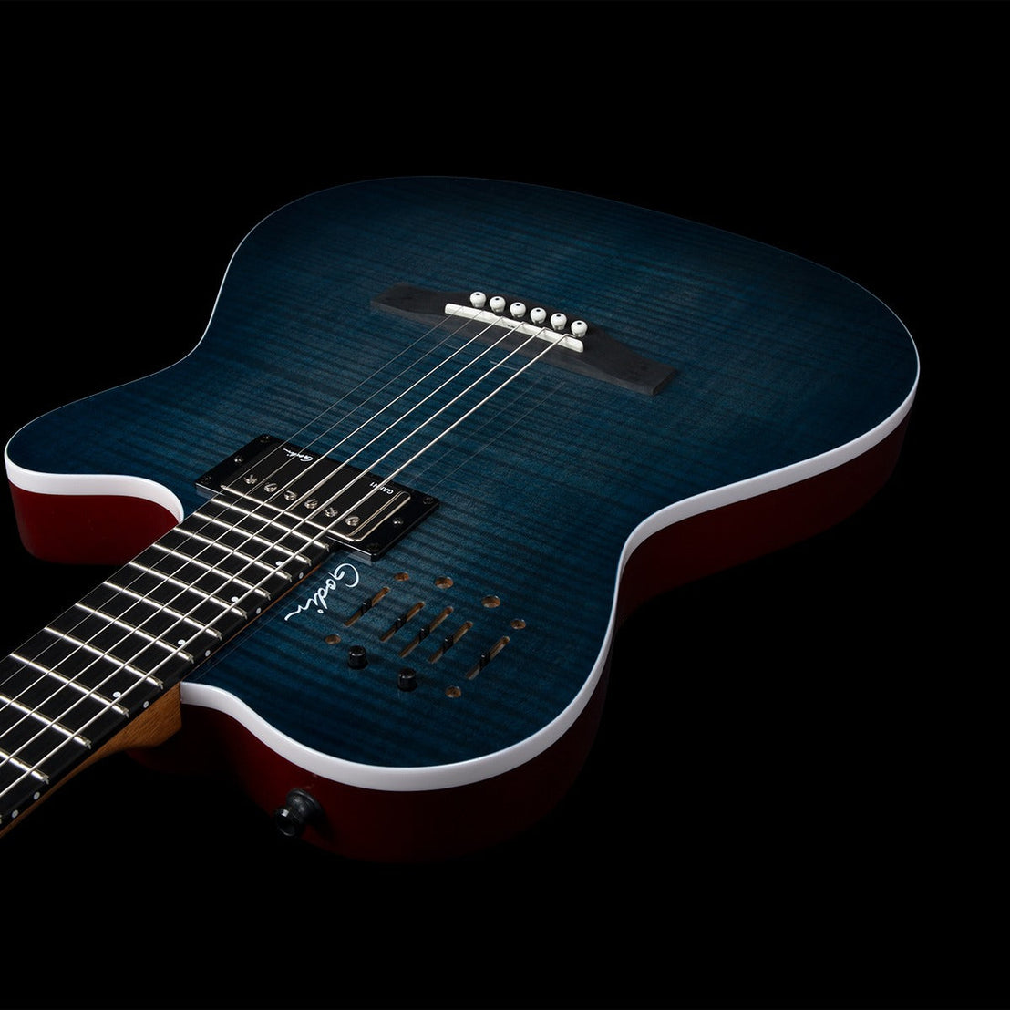 Đàn Guitar Điện Baritone Silent Godin A6 Ultra-Mai Nguyên Music