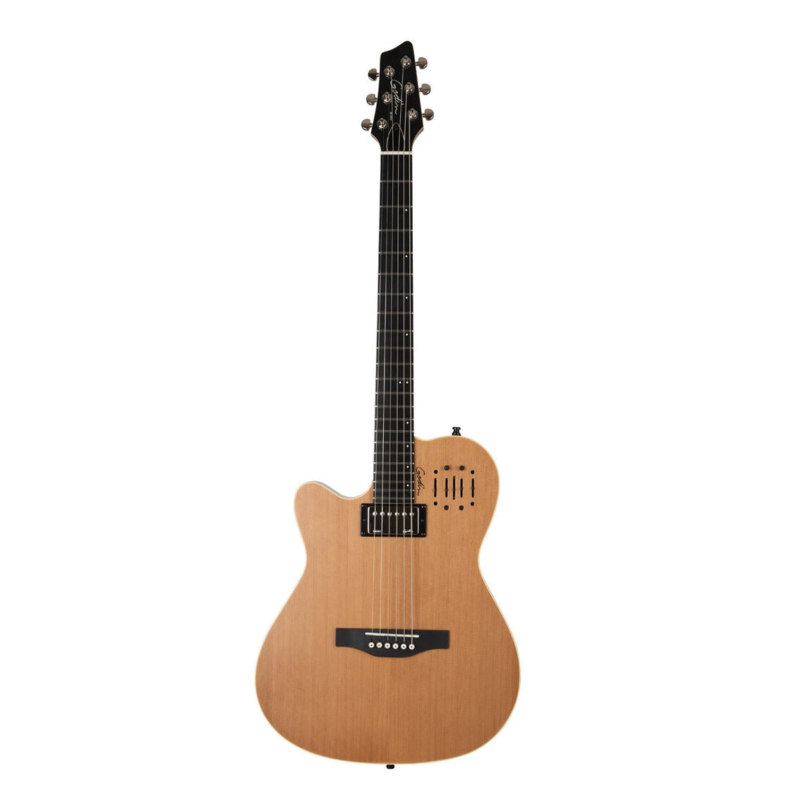 Đàn Guitar Điện Baritone Silent Godin A6 ULTRA Natural SG Left-Handed-Mai Nguyên Music