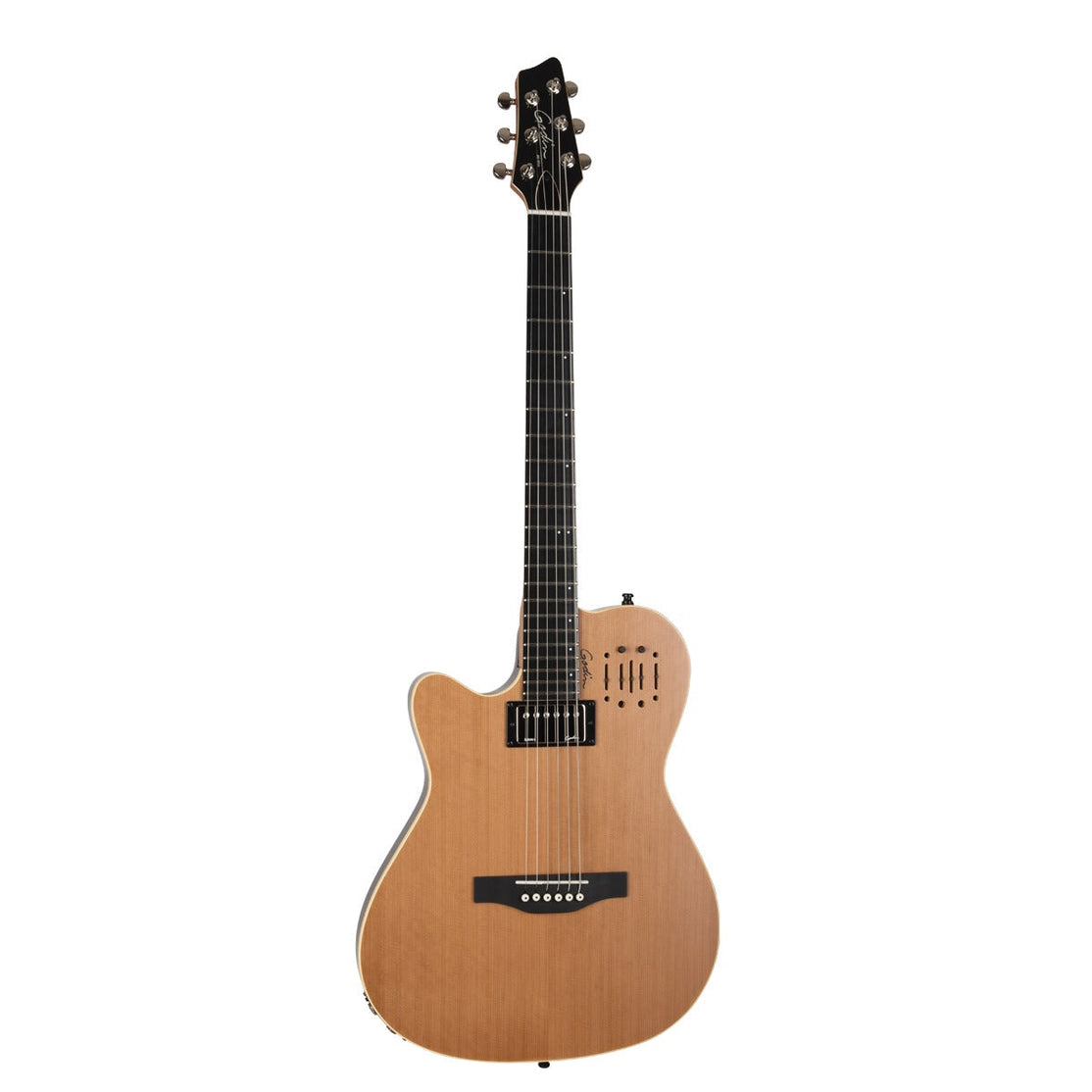 Đàn Guitar Điện Baritone Silent Godin A6 ULTRA Natural SG Left-Handed-Mai Nguyên Music