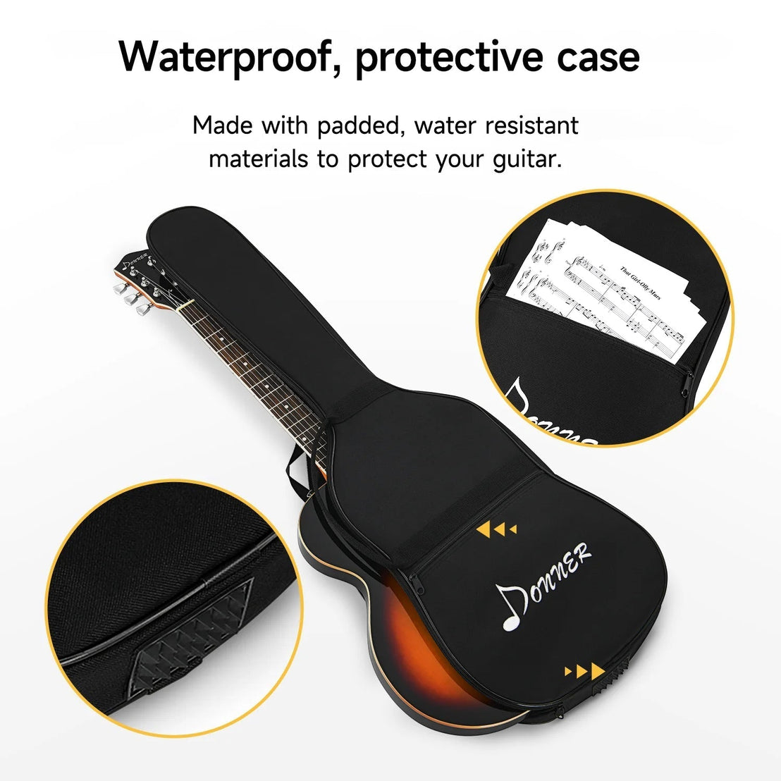 Đàn Guitar Điện Donner DLP-124-Mai Nguyên Music