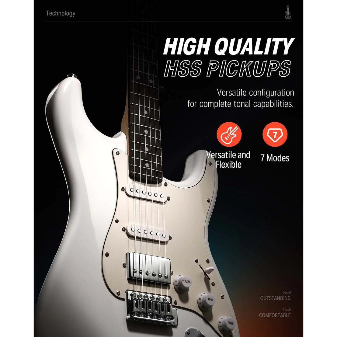 Đàn Guitar Điện Donner DST-152 Combo-Mai Nguyên Music