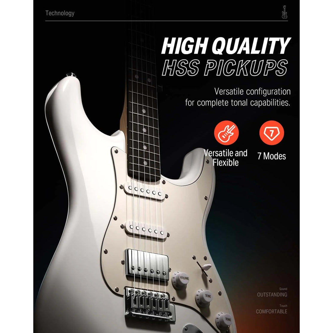 Đàn Guitar Điện Donner DST-152 Combo-Mai Nguyên Music