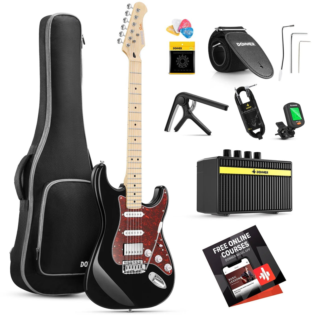 Đàn Guitar Điện Donner DST-152 Combo-Mai Nguyên Music