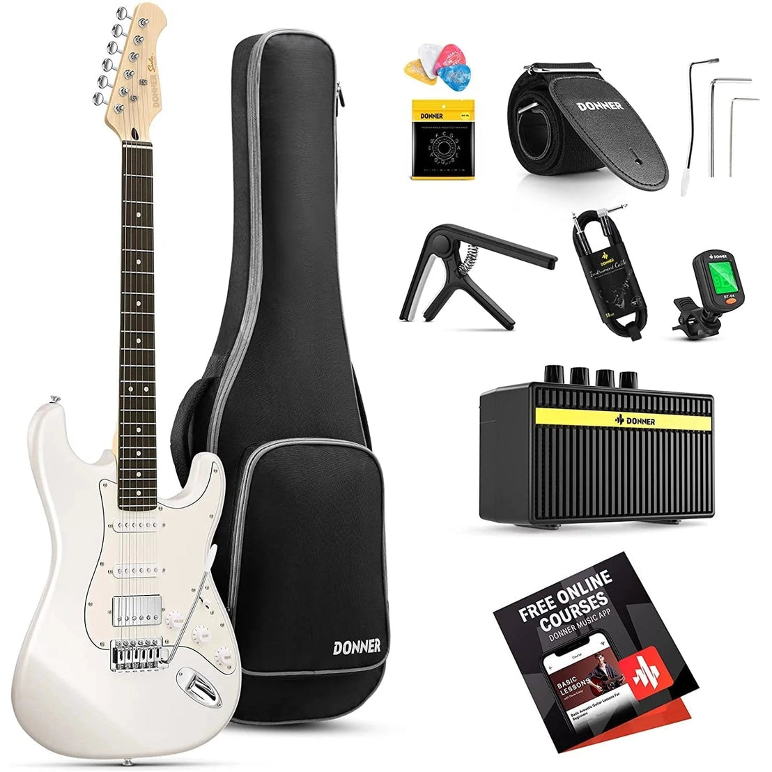Đàn Guitar Điện Donner DST-152 Combo-Mai Nguyên Music