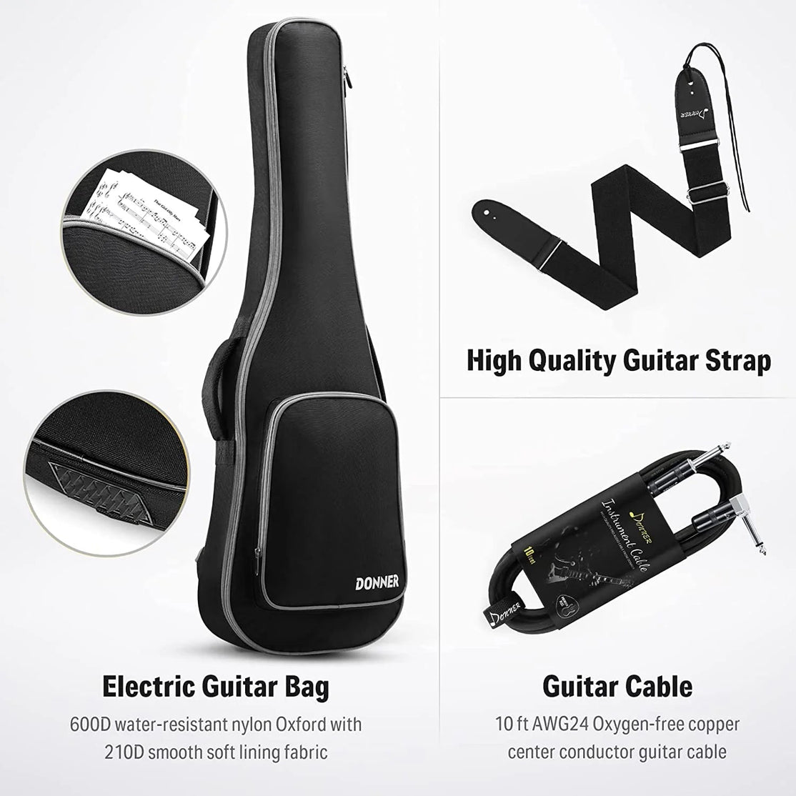 Đàn Guitar Điện Donner DST-400-Mai Nguyên Music