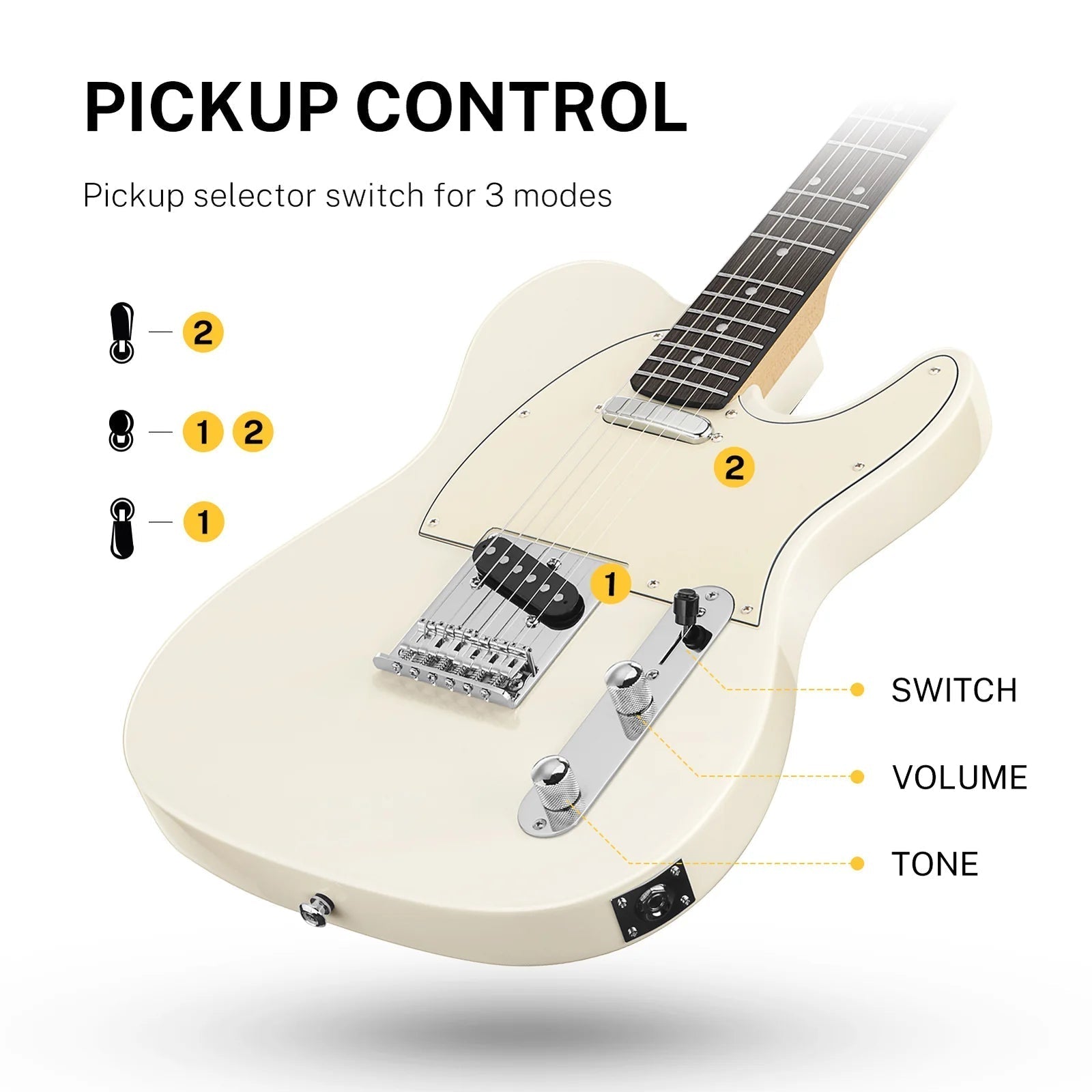 Đàn Guitar Điện Donner DTC-100-Mai Nguyên Music