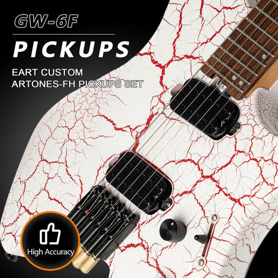 Đàn Guitar Điện Eart GW-6F Headless-Mai Nguyên Music